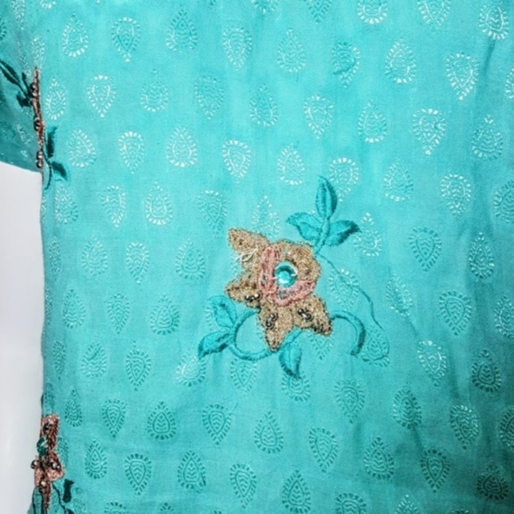Handmade High Slit Tunic - Picture 3 of 7